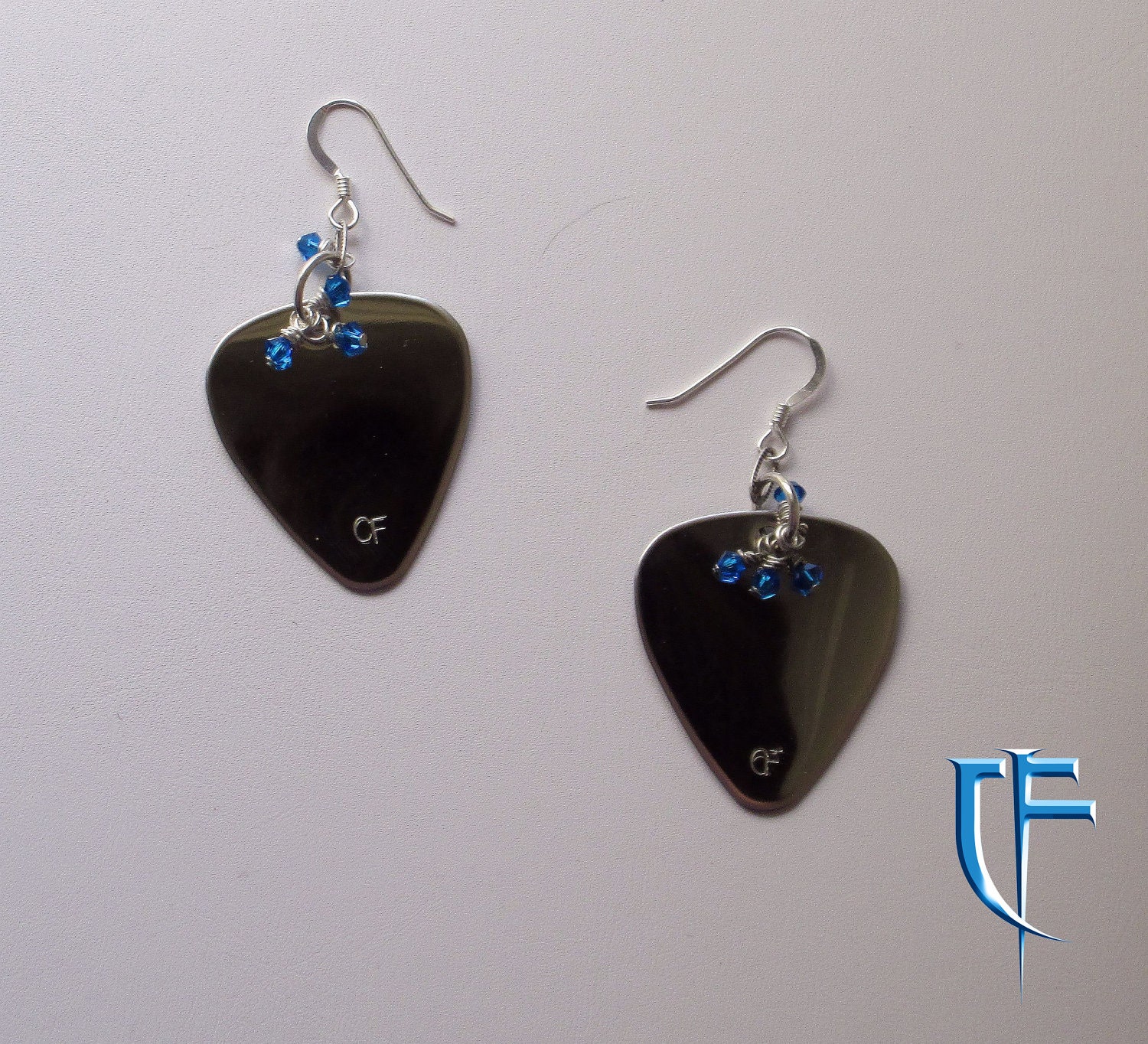 Am I blue, earrings