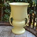 Abingdon 1940's Yellow Pottery Vase