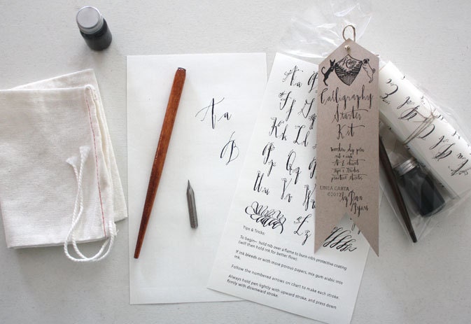 Calligraphy Starter Kit - lineacarta