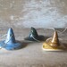 Witch Hat Ornaments Set of Three
