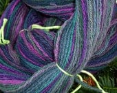 MEADOW - 304 yards navajo ply handspun targhee fingering weight yarn