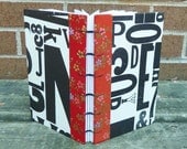 Letterpress Collage - Handbound Journal