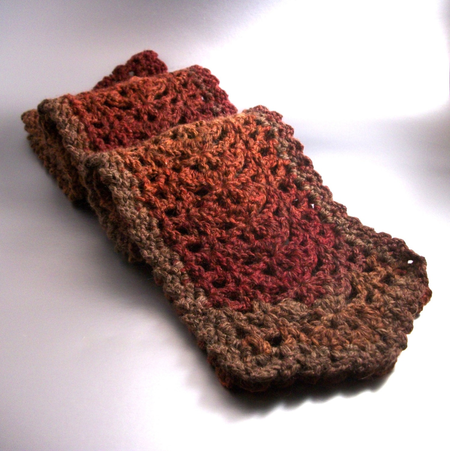 Harvest Moon -  Crochet Scarf