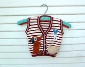 Hot Dog Sweater Vest