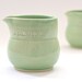 Almond - Creamer Pitcher - Green
