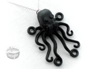 Black Octopus Necklace :) made with LEGO bricks