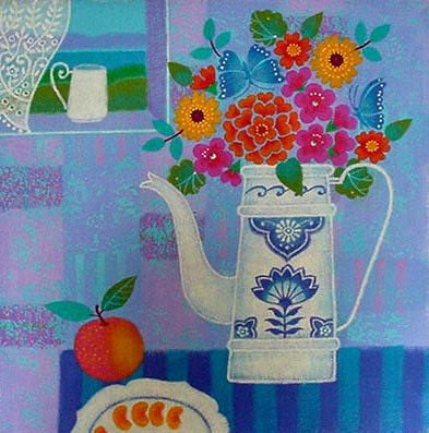 Blue & White Serenity