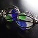 Sea Glass Jewelry - Nautical Ball Earrings - PREPPY