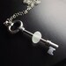 Sea Glass Jewelry - Skeleton Key Necklace - JUST DANCE