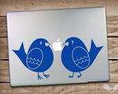 Chubby Bird Pair Laptop Decal