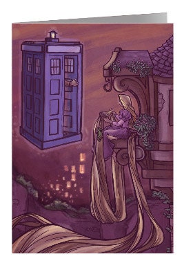 You Coming Blondie Notecard