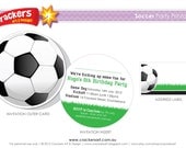 SOCCER Party - INVITATION Printable