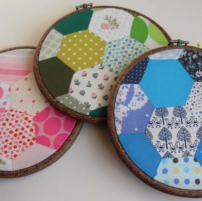 Handstitched Framed Pin Cushion