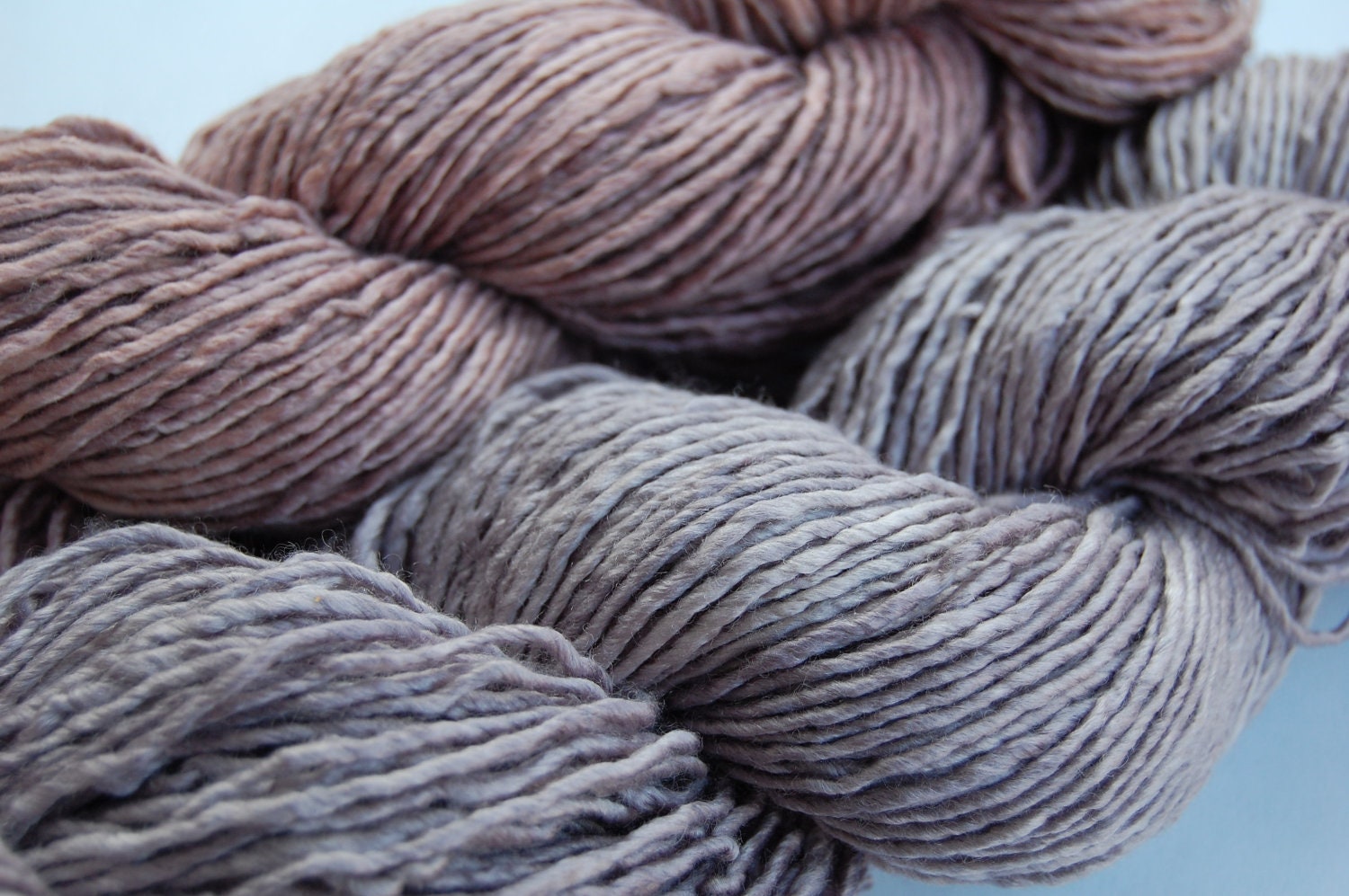 Affection Neutral Rose 1 Ply Merino Silk Yarn
