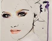Savage Beauty - Fashion Illustration Art Print