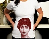 Wmn's Poly-Cotton Tshirt feat. Dalilah print - Available in 3 Colors