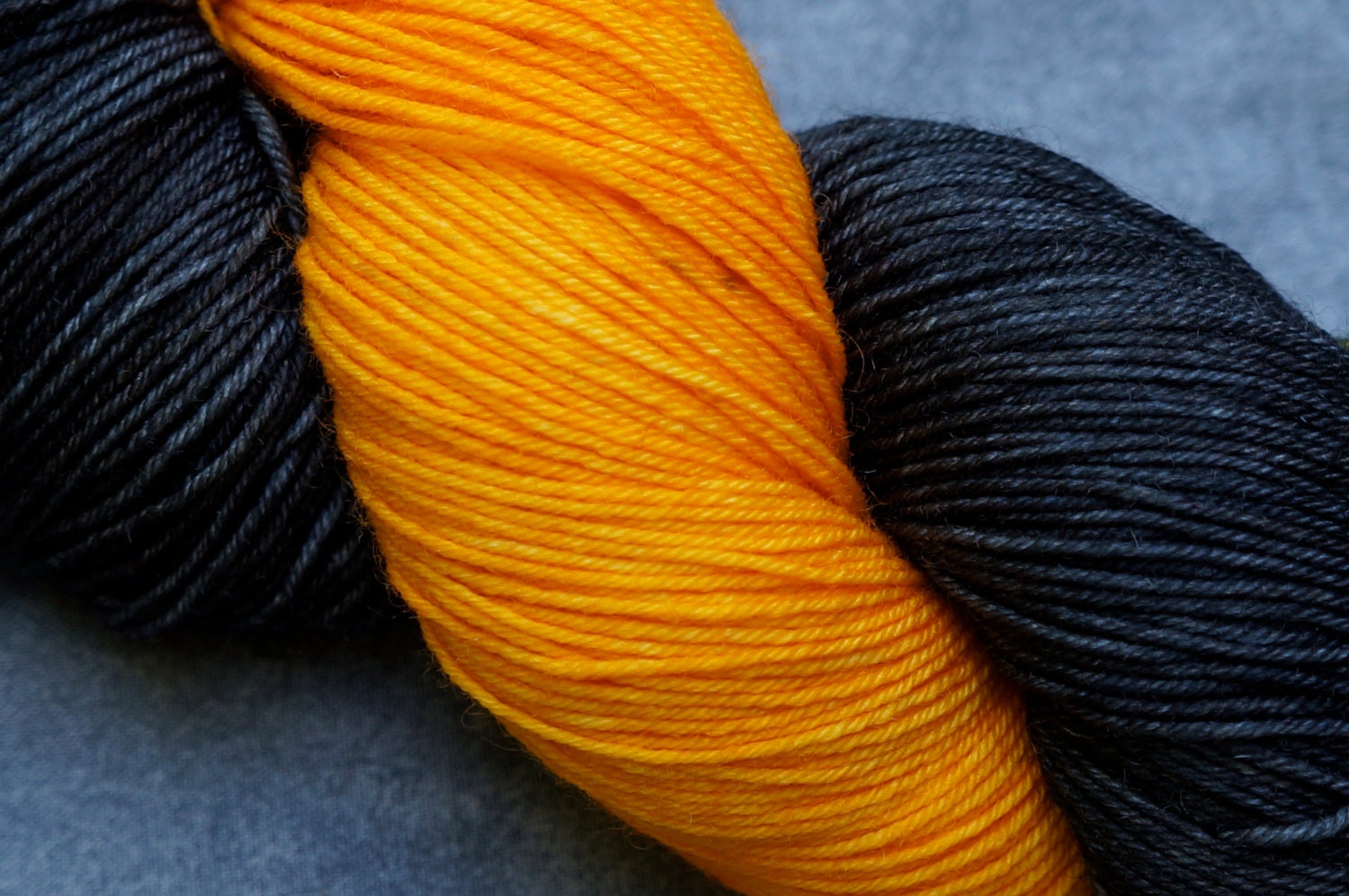 Hand Dyed Sock Yarn - SW BFL/Nylon - 463 yards - Boo