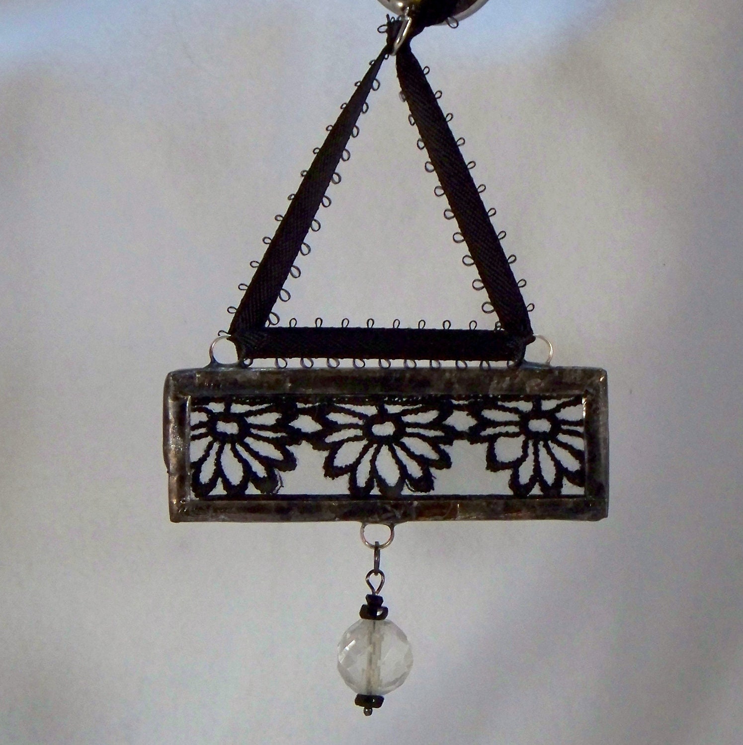 Soldered Vintage Lace Ornament