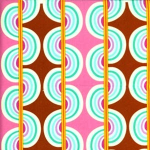 Sugar Snap  Jellyfruit Cocoa by Melissa Averinos Free Spirit , Designer Fabric by the Yard,  Sale