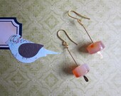 Candy Drop Carnelian Earrings