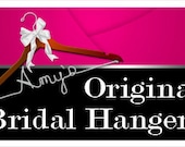 Personalized Wedding Hangers PRIVATE Listing for LeighWellsPhotog