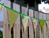 Green Cotton Bunting