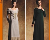 Diy Sewing Pattern Simplicity 4055-Regency Gown/Dress-Pride n Prejudice Gown-Plus Size