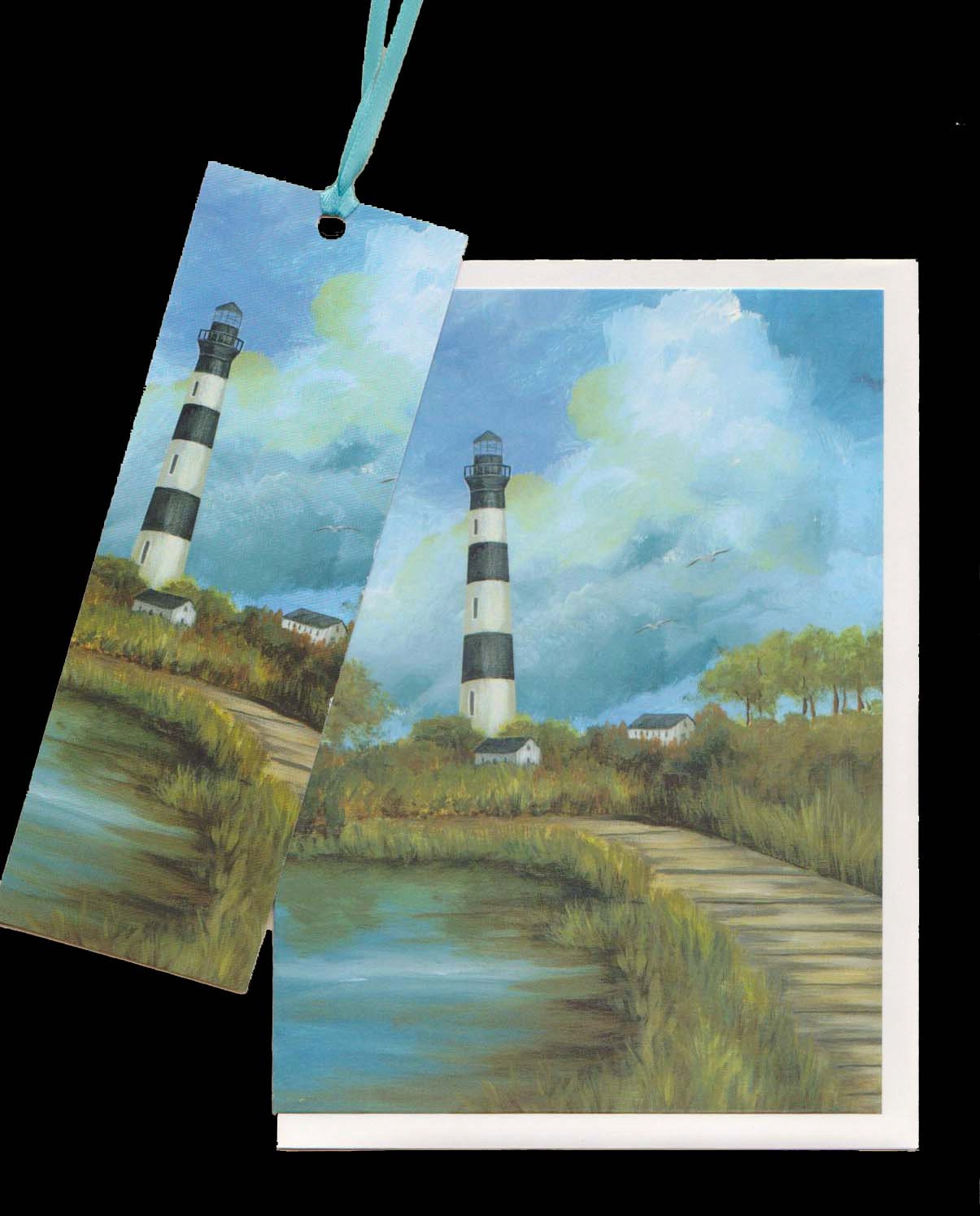 Bodie Island Card and Bookmark Set