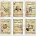 14 - 5x7 mini prints - Retro and Steampunk collections