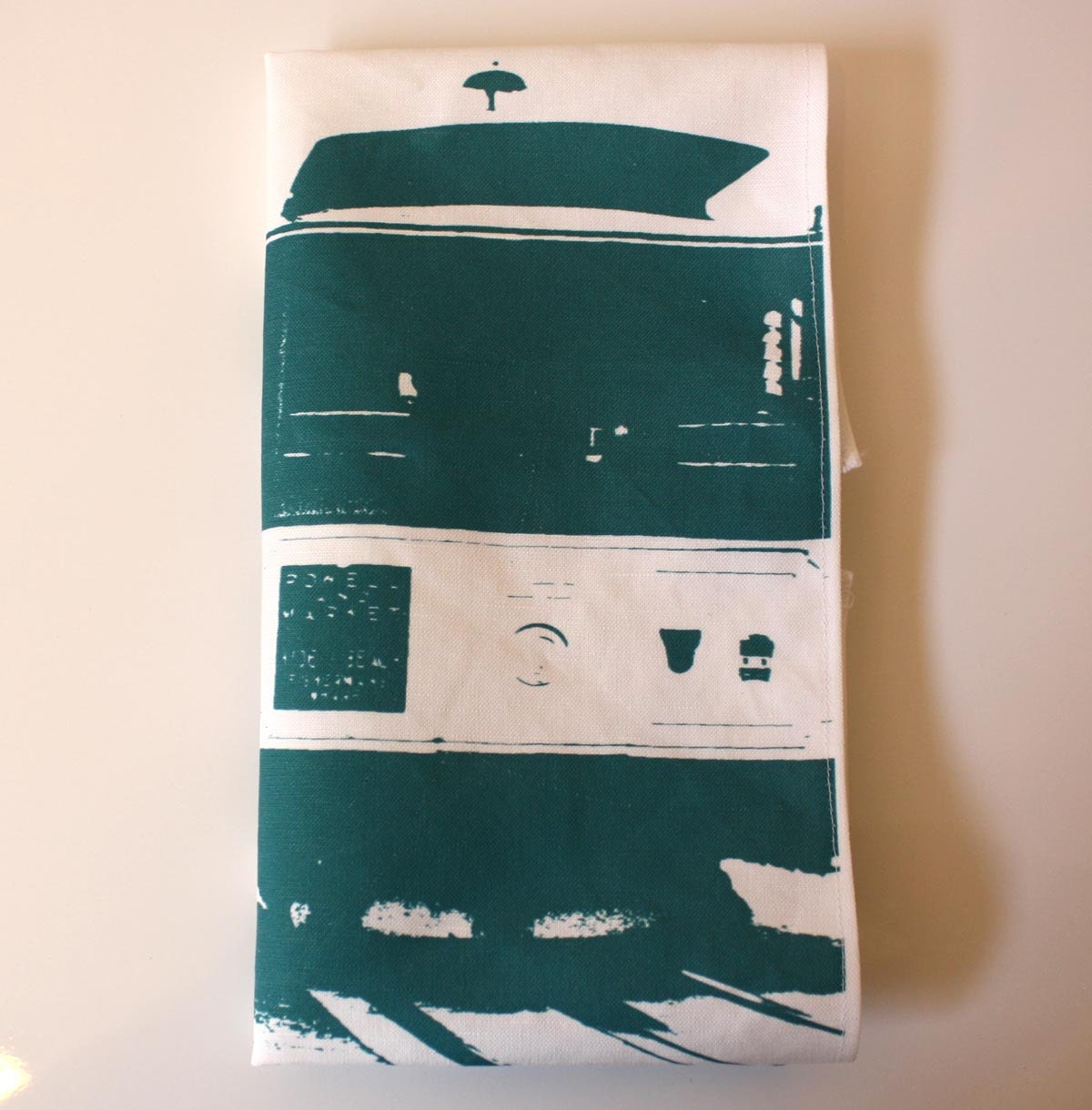 San Francisco Trolley - Kitchen Towel - Modern Design