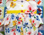 Butterfly Romper 12 Months - lishyloo
