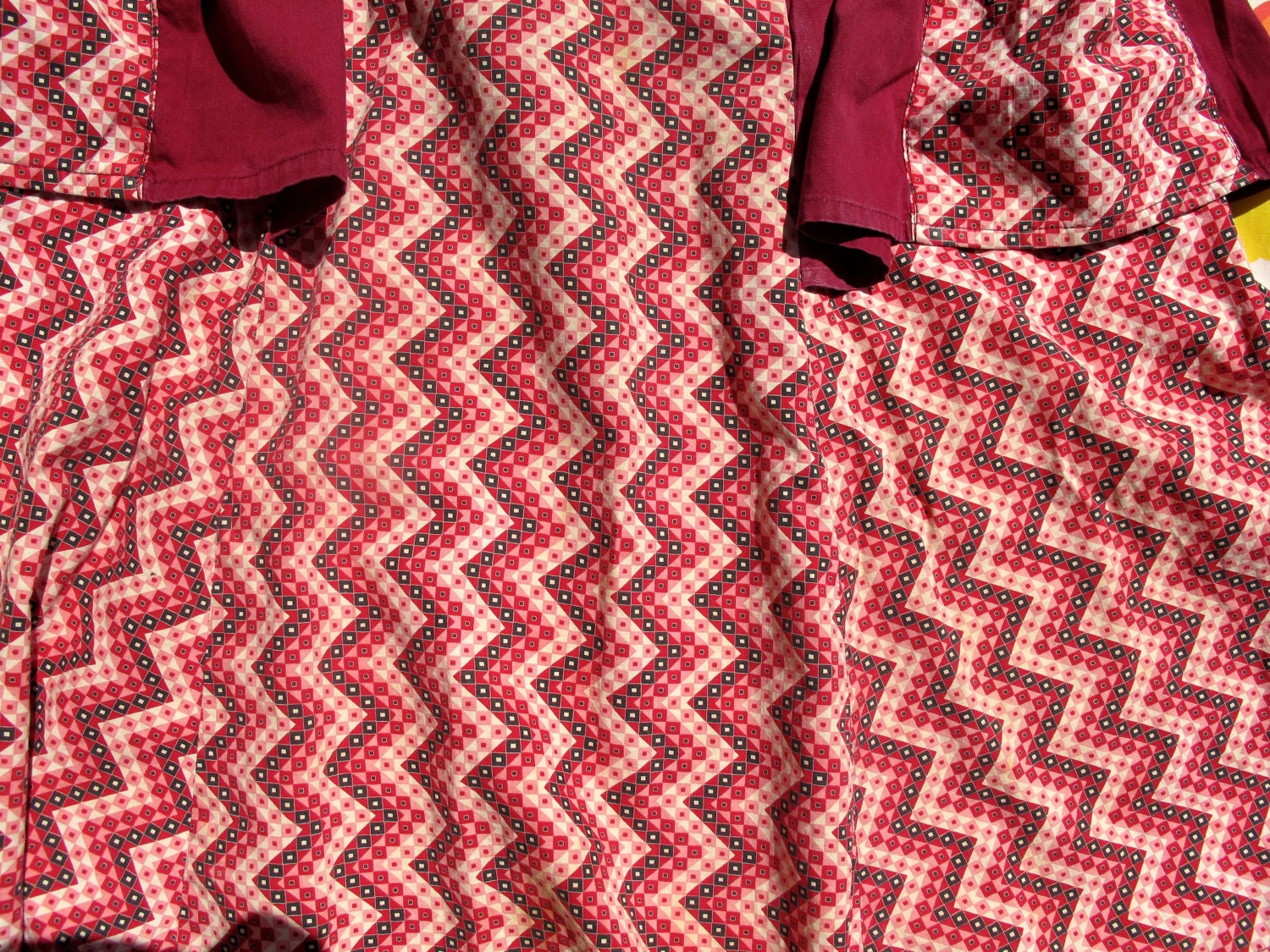 Zig Zag Apron