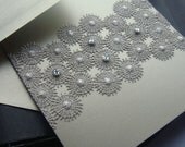 Vintage Pearl Silk Lace