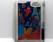 Sewn Duct Tape Comic Book Wallet - Vintage Spiderman Design 10