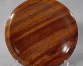 Exotic Mora Ring or Coin Dish turned wood bowl number 4744 by Bryan Tyler Nelson