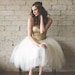 Gold Sequin Party Dress by Ouma