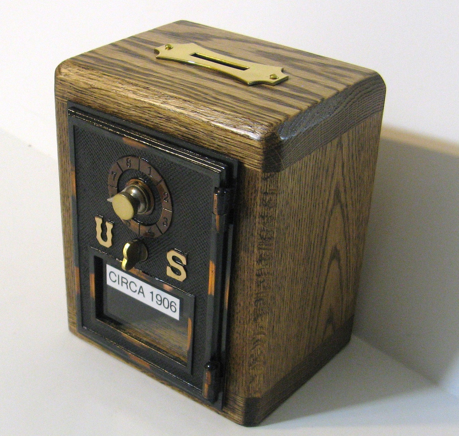 Post Office Box Door 1906 Bank Combination Lock by Boxnmor