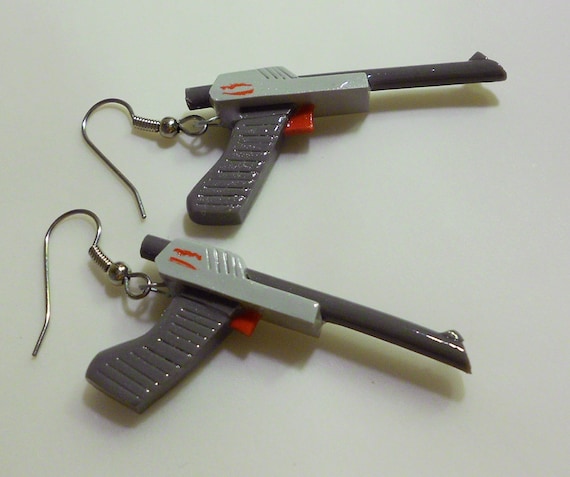 NES Zapper earrings