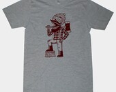 Lumberjack Calavera Men's T-Shirt Small, Medium, Large, XL in 9 Colors