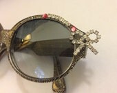SUMMER SALE Dolly Vision Sunglasses 003 Upcycled Recycled Vintage 1990s One of a Kind OOAK