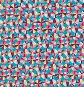 SALE Field Study Fabric by Anna Maria Horner for Free Spirit, Sundials in Amethyst-1 Yard or by the yard
