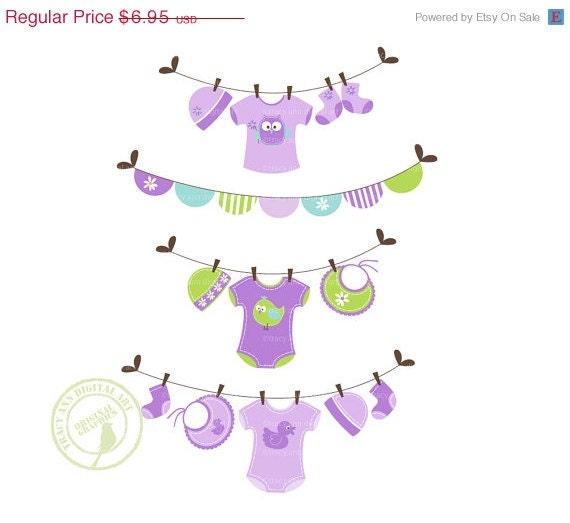 Baby Clothes Clipart