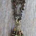 Vintage Escutcheon Lock Plate Necklace
