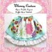 Whimsy Couture Sewing Pattern PDF Tutorial ebook Apron Double Layer Ruffle Skirt 3m through 12 girls