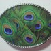 Peacock Plume Belt Buckle - SALE - Add a Belt for only 8 Dollars