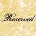 RESERVED for Eilidh