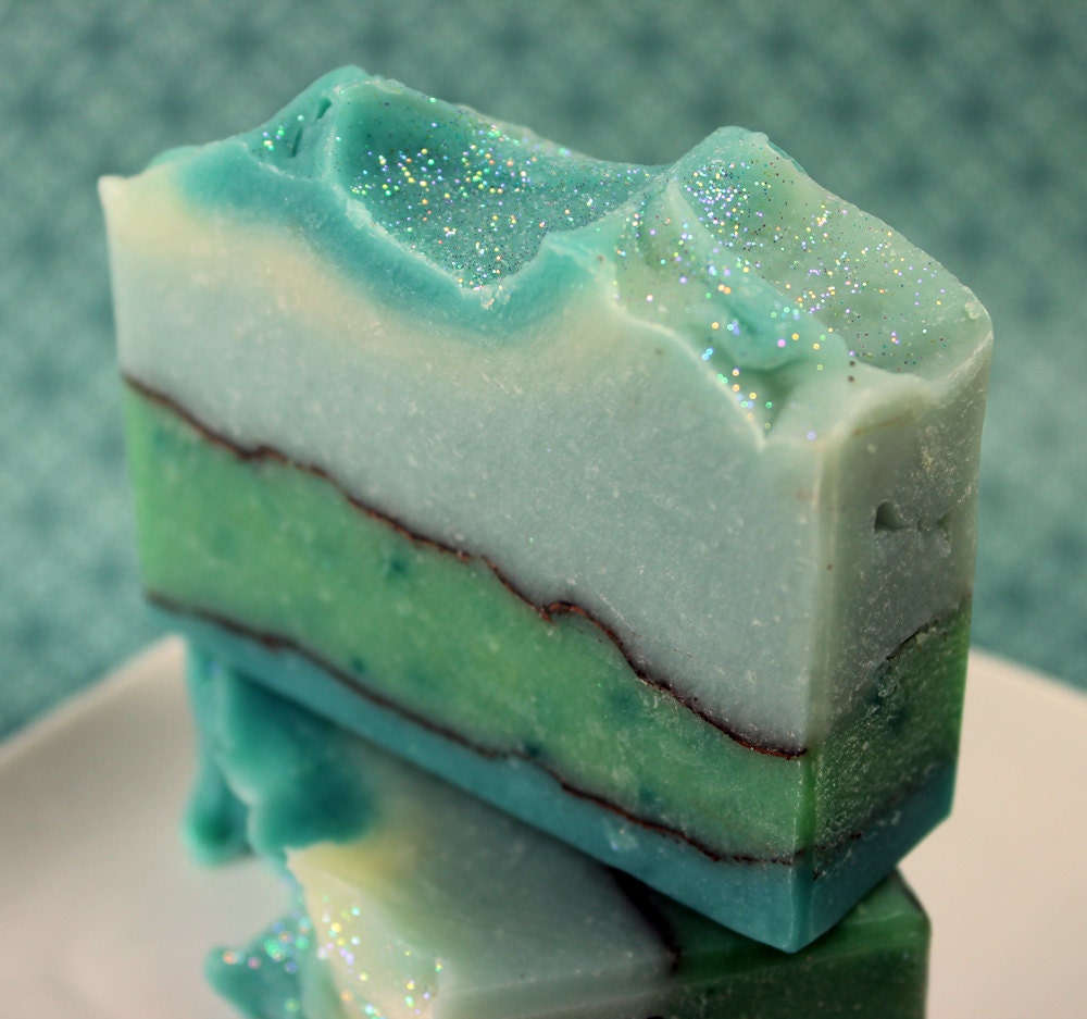 Crystal Blue Waters Cold Process Soap
