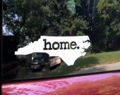 NC Home. Vinyl car decal