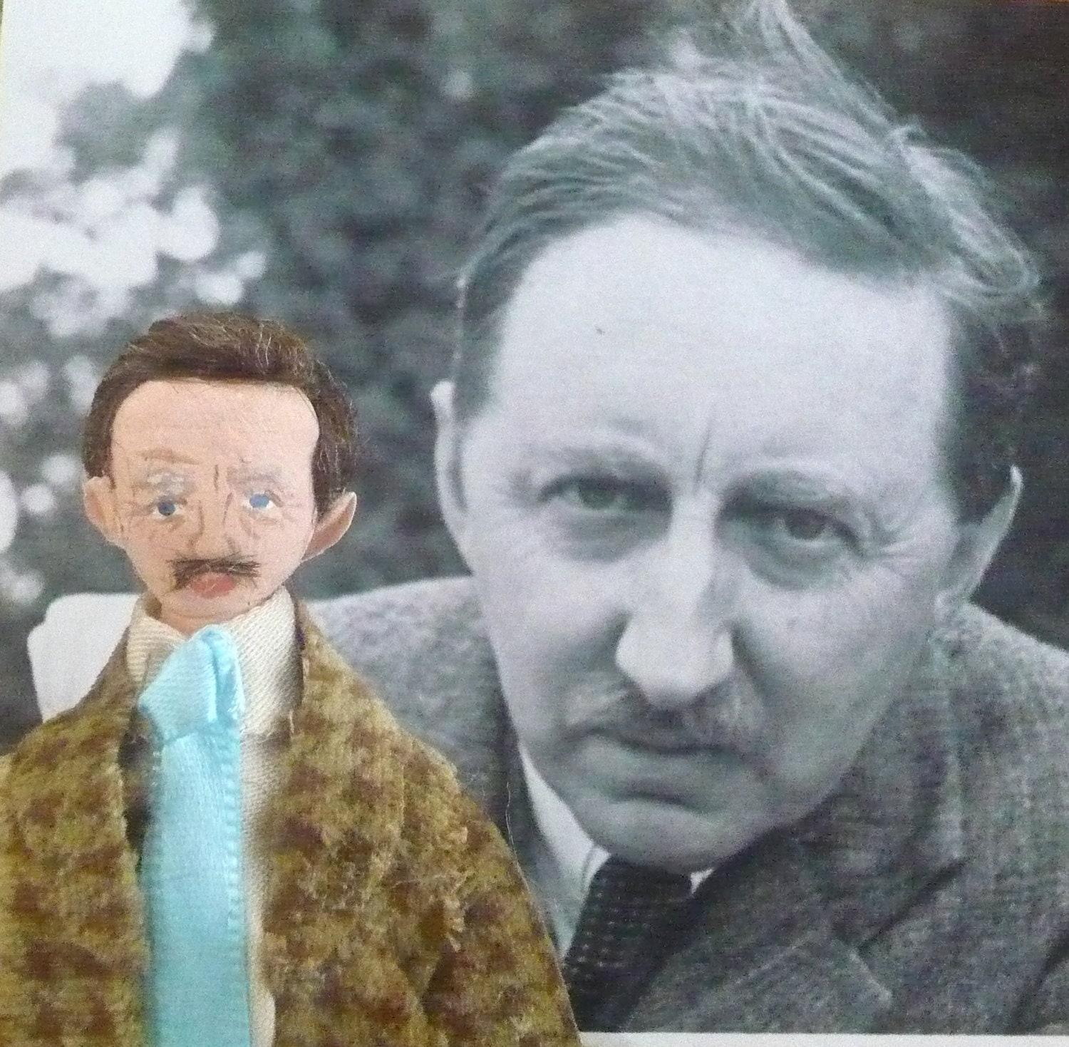 E.M. Forster Doll Art Miniature Author Collectible