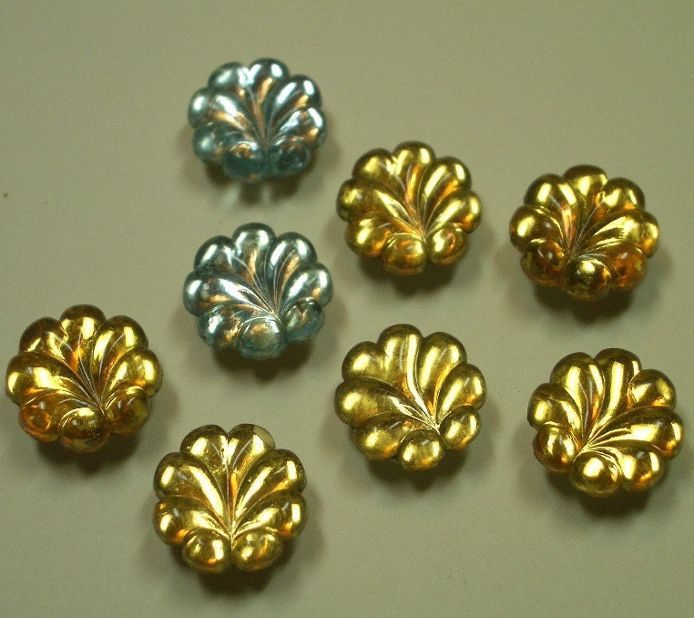 GlassTRIM Pieces    - Stylised Leaf Feather Design